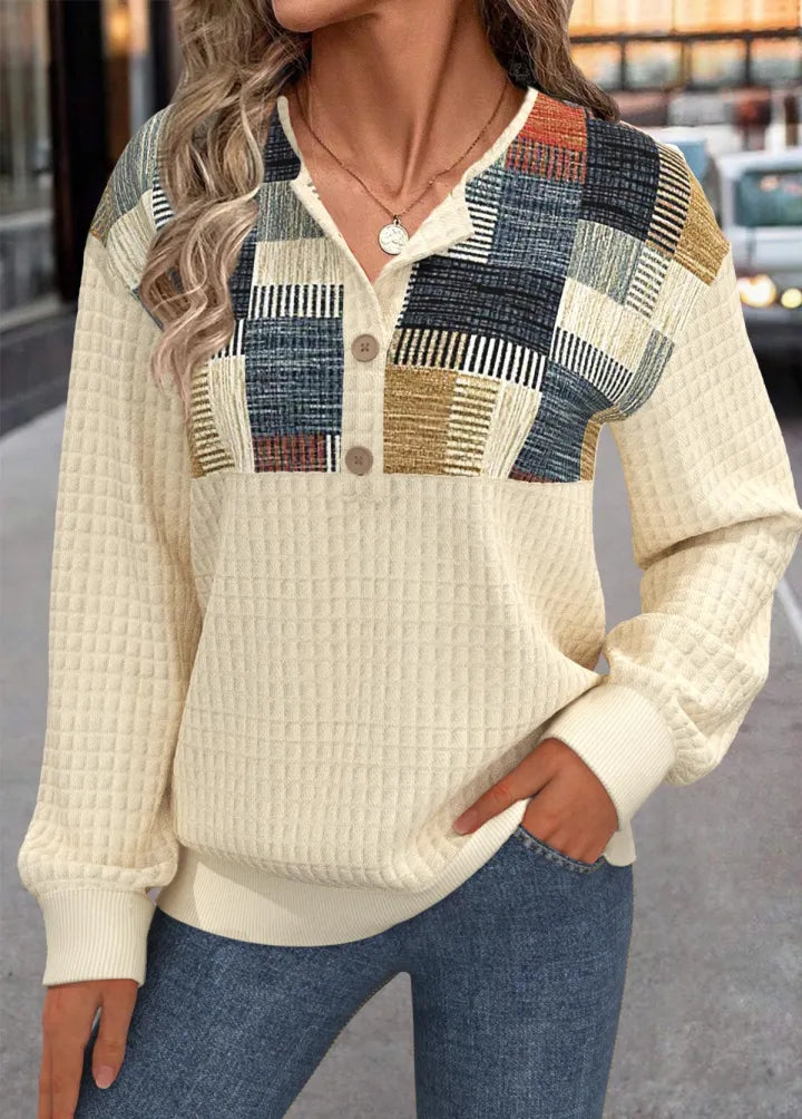 Kylie | Ultra Cozy Waffle Knit Sweater