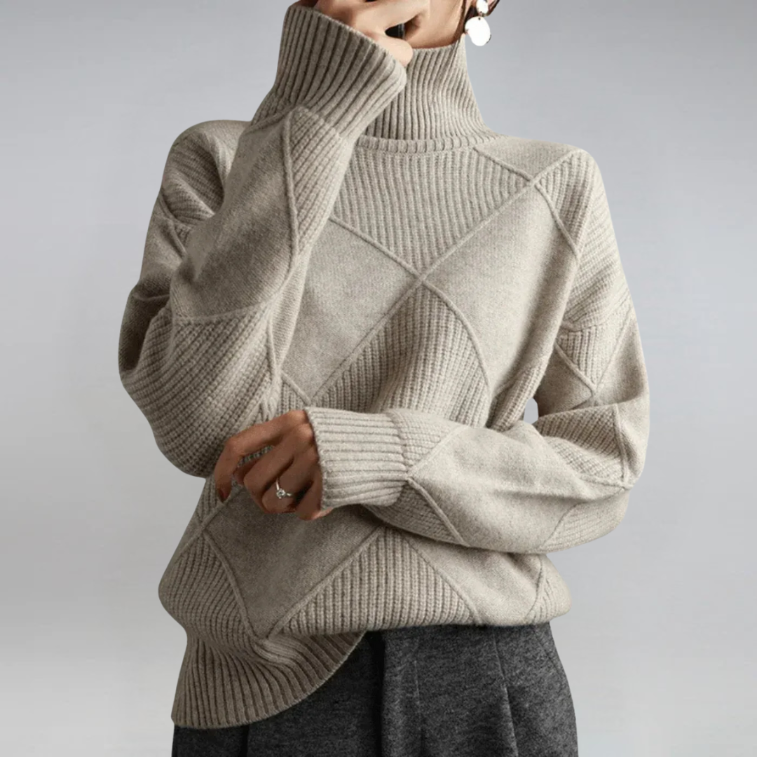 Anne | Luxe Timeless Turtleneck Sweater