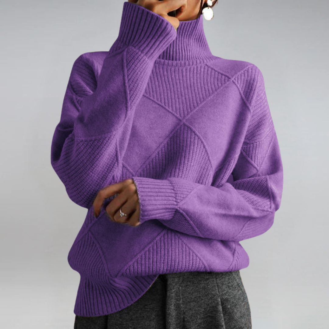 Anne | Luxe Timeless Turtleneck Sweater