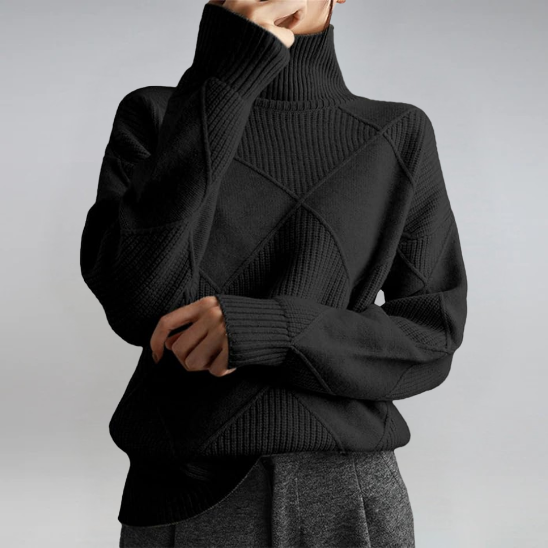 Anne | Luxe Timeless Turtleneck Sweater