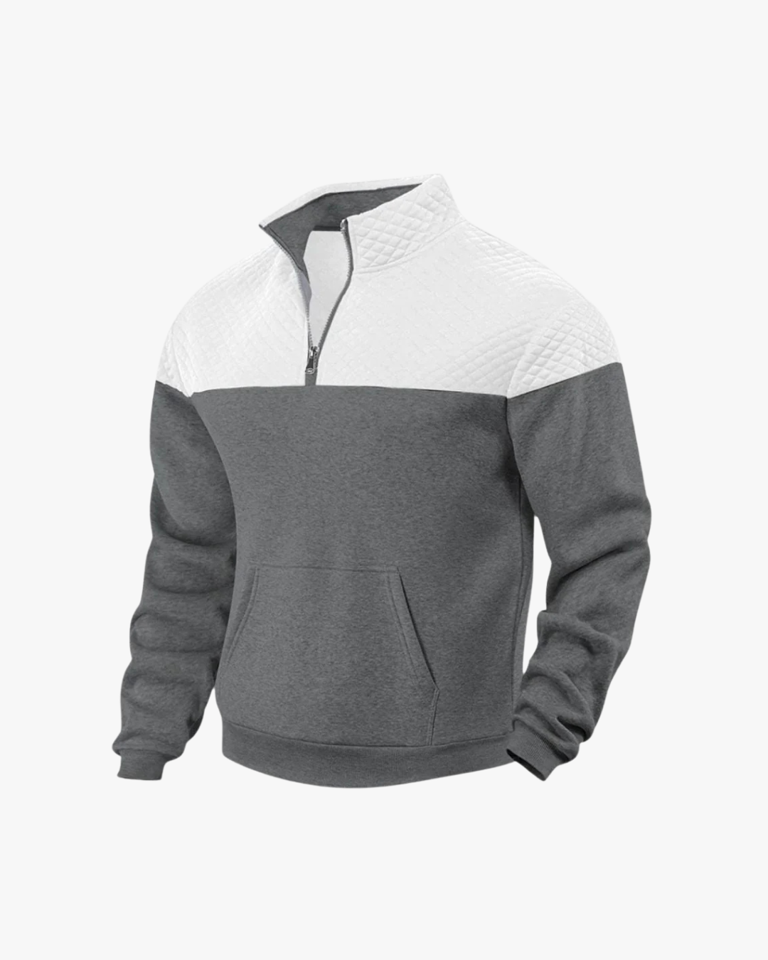 Modern Contrast Winter Sweater