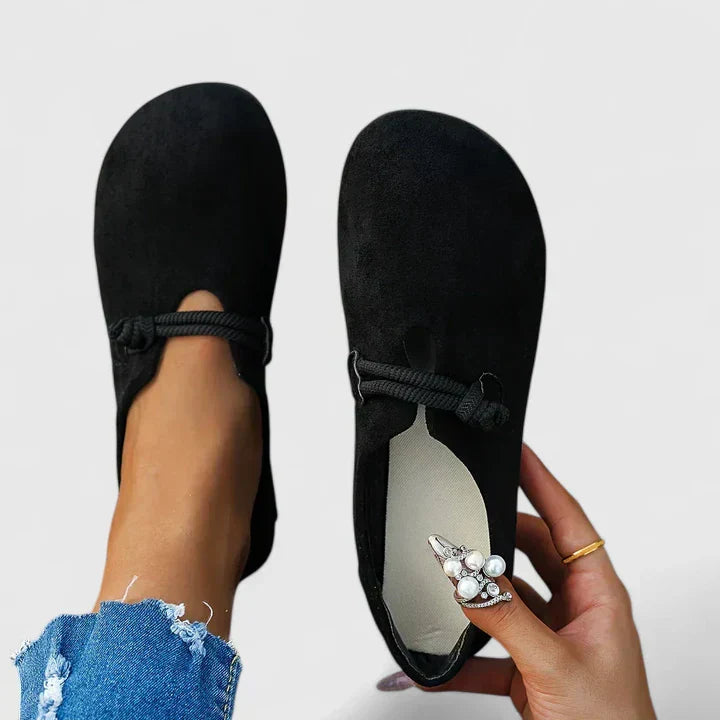 Isie | Earthy Rope-Knot Flats