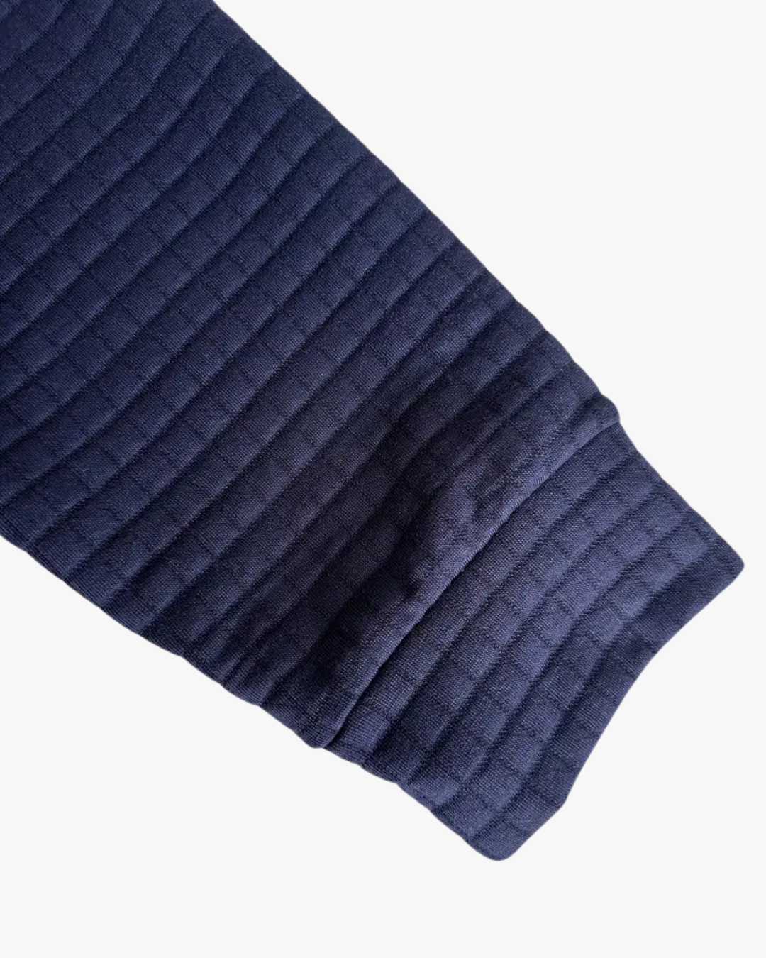 Refined Texture Polo Sweater