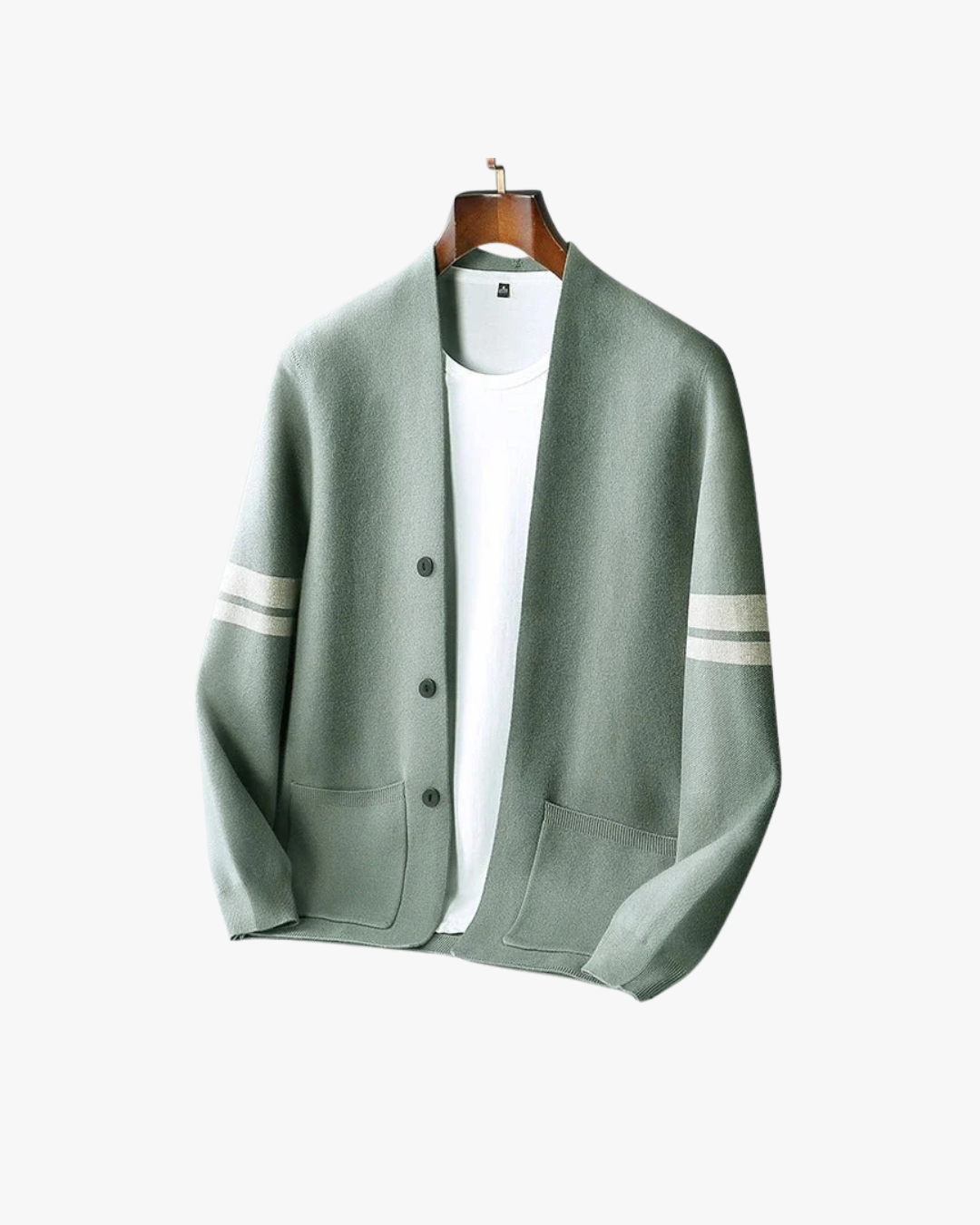 Lightweight Wool Blend Cardigan