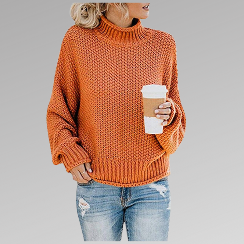 Valerianne | Luxe High-Neck Sweater