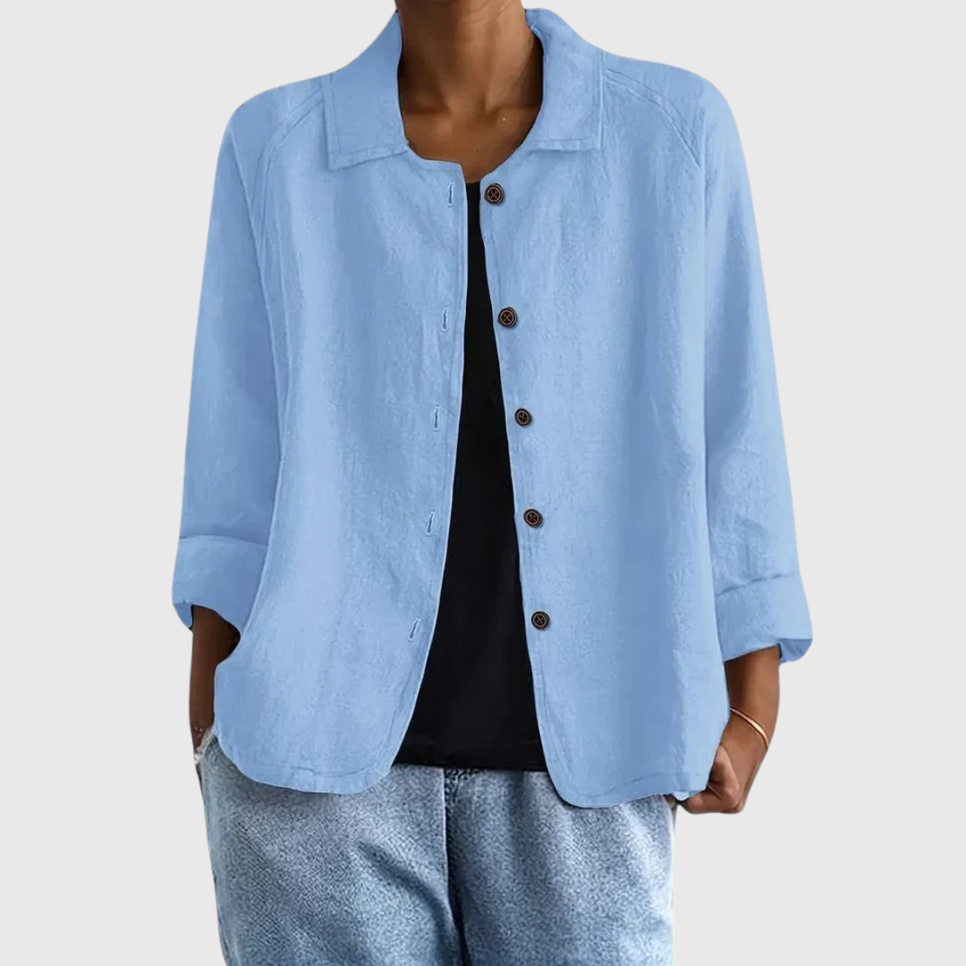 Evelyn | Classic Cotton Light Top