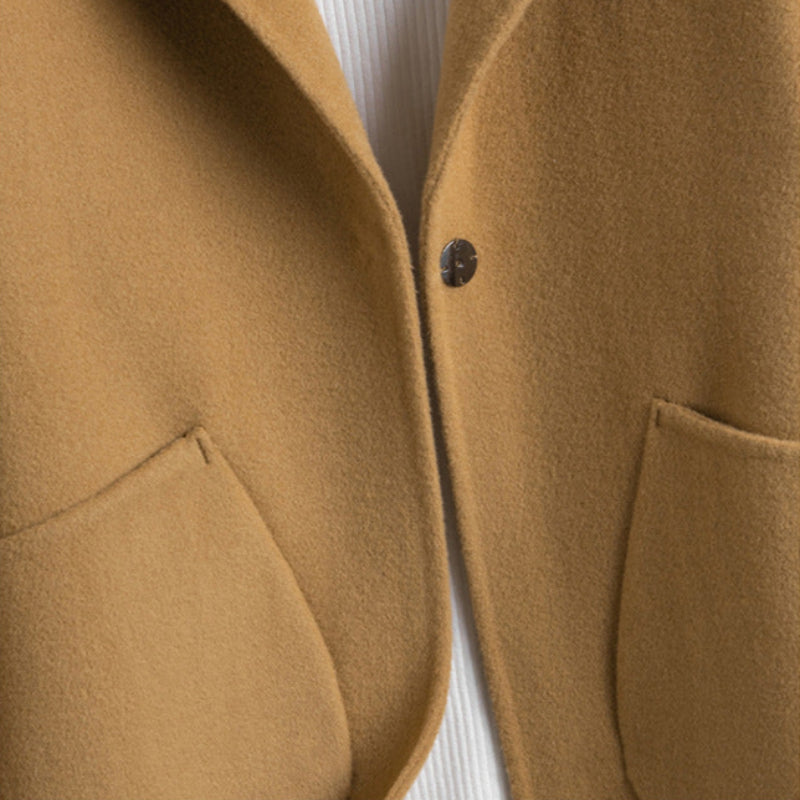 Violet | Wool Coat