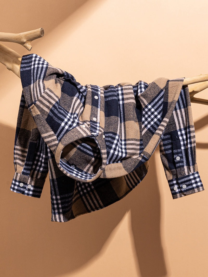 Checked Cotton Shirt