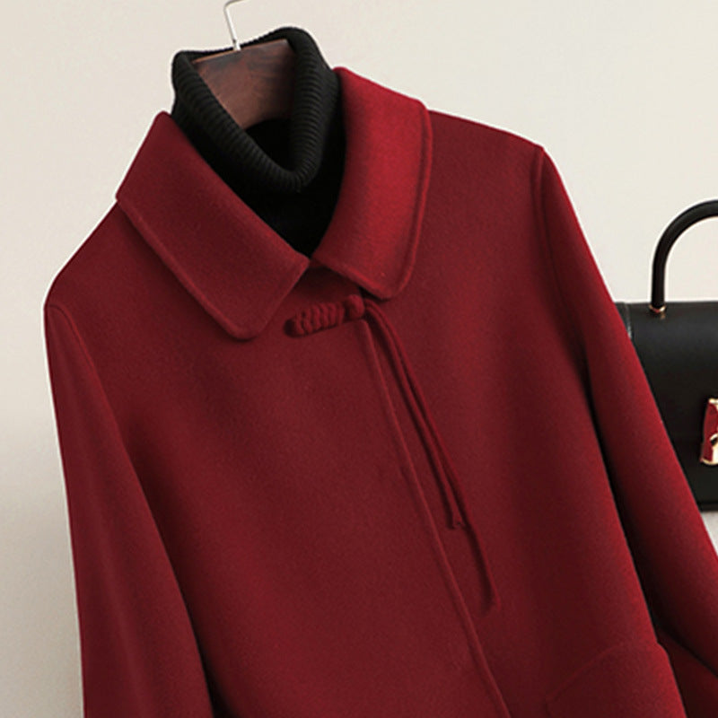 Jade | Wool Long Coat