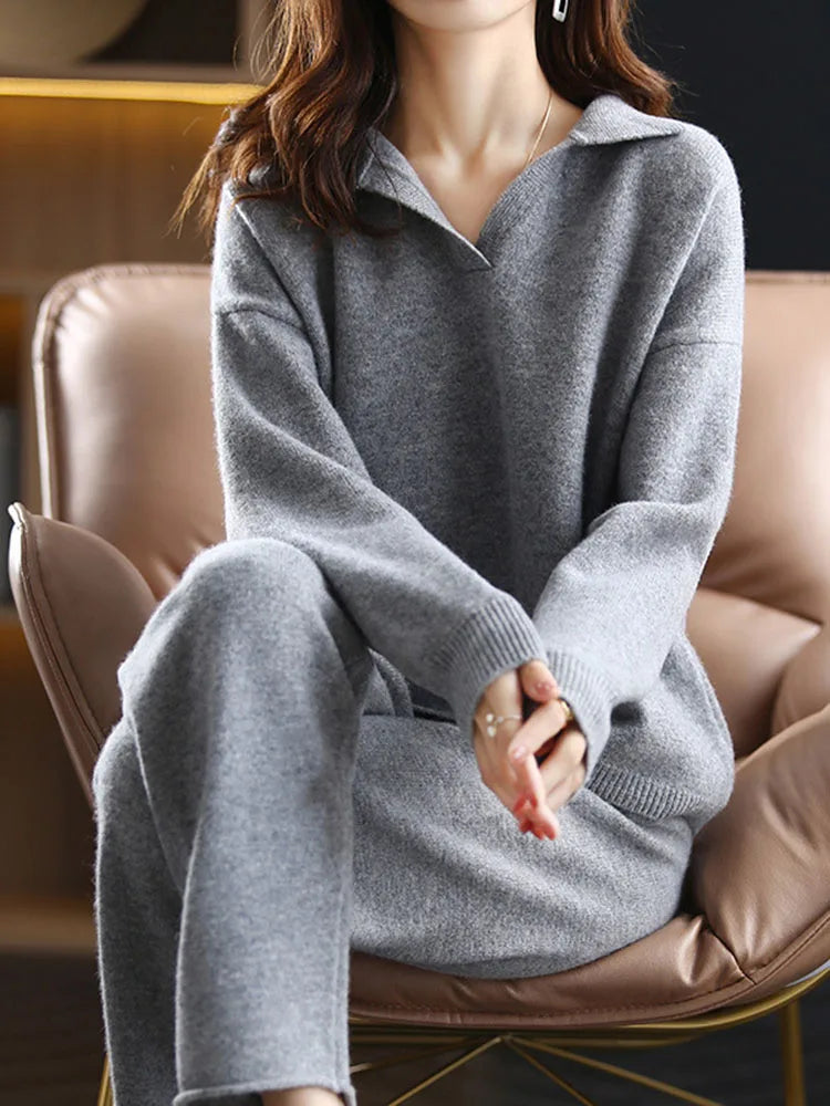 Peyton | Cozy Knit Lounge Set
