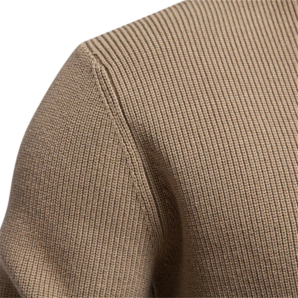Luxe Knit Longsleeve with Refined Elegance