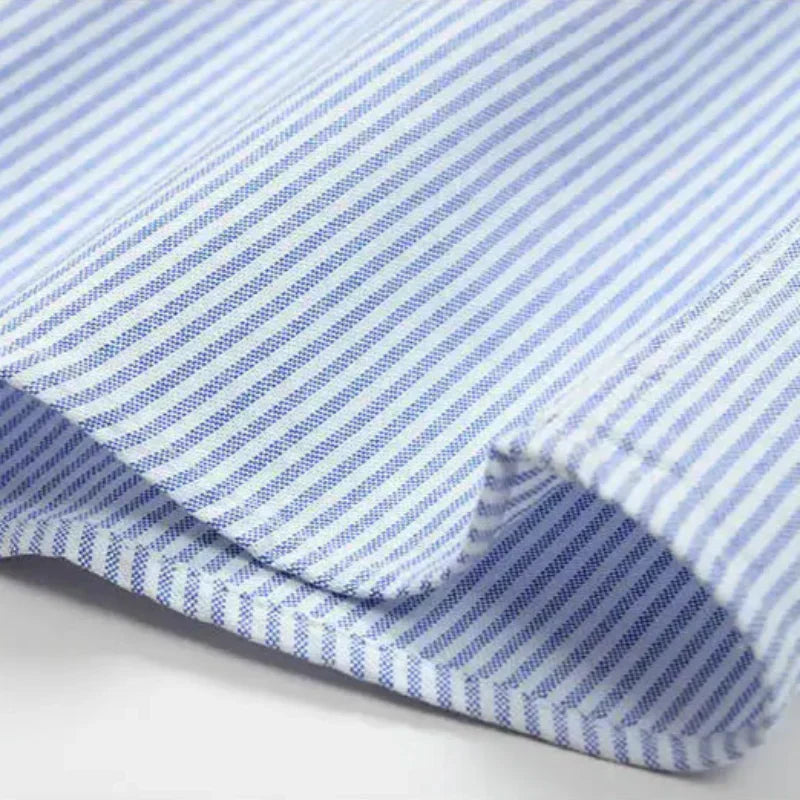 Modern Striped Cotton Shirt