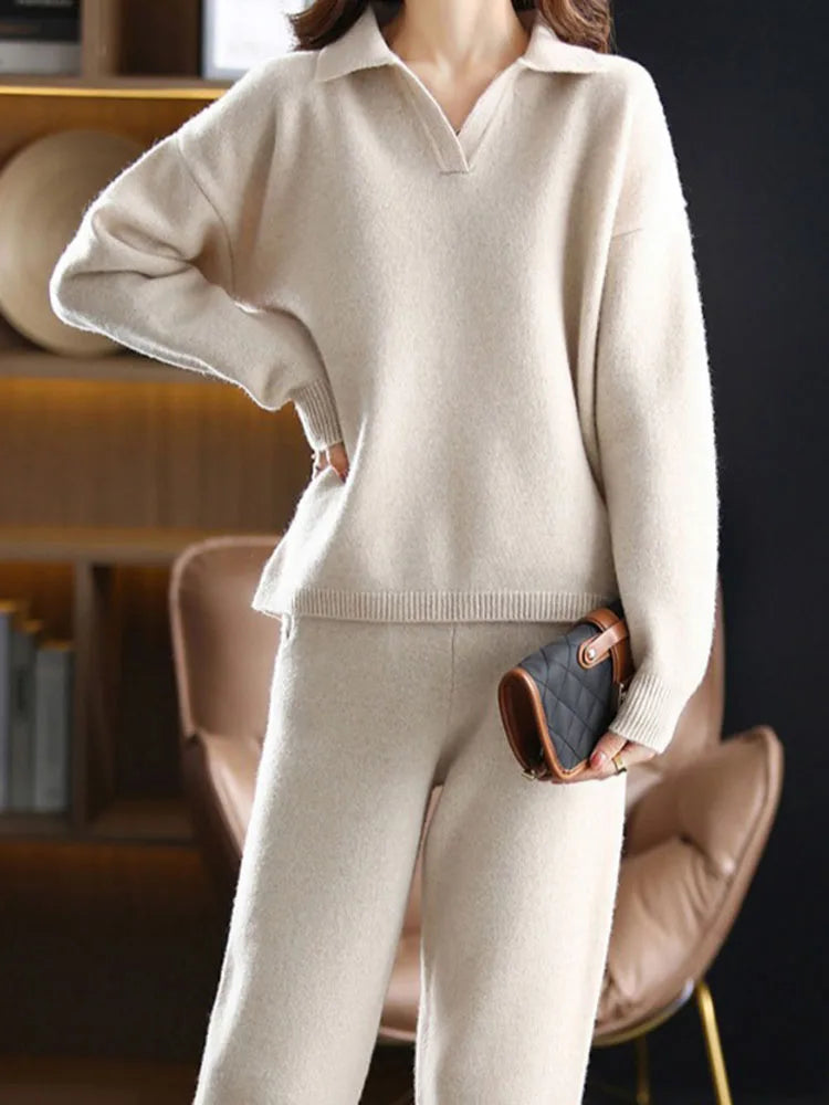 Peyton | Cozy Knit Lounge Set