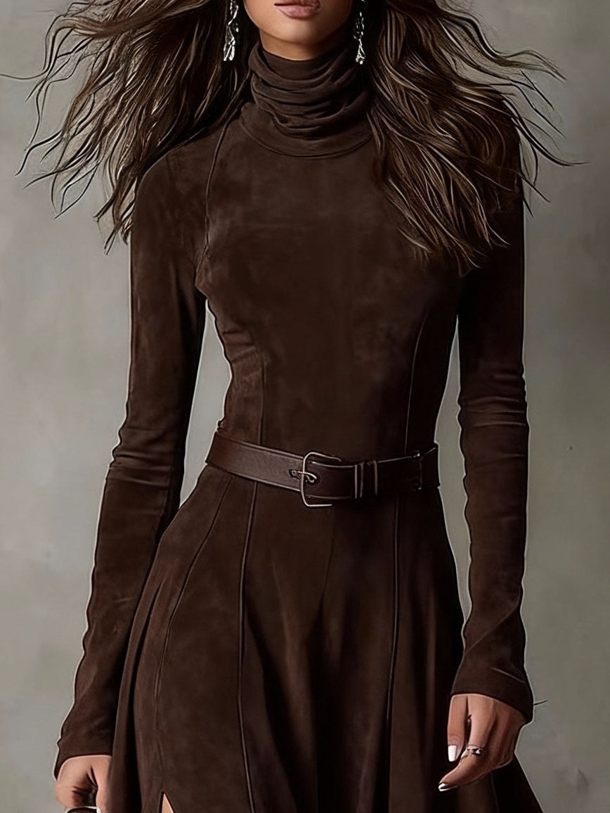 Briar | Suede Dress