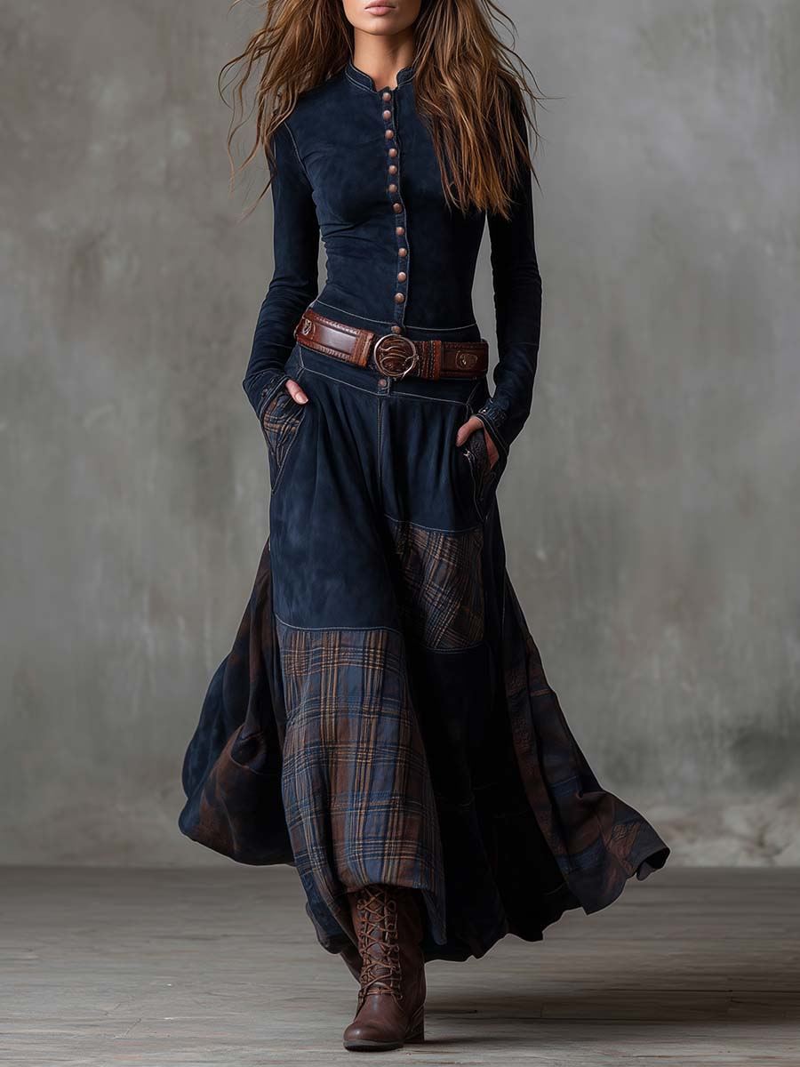 Maravelle | Vintage Autumn Grace Dress