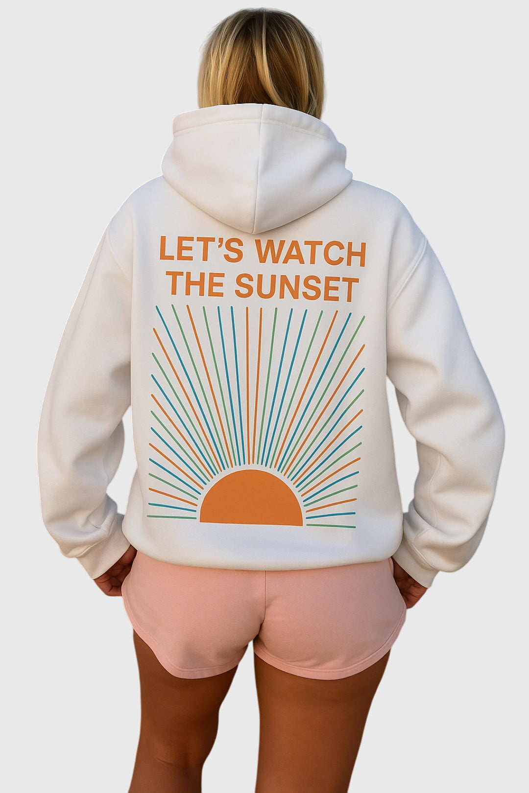 Zoey | Sunset Serenity Hoodie