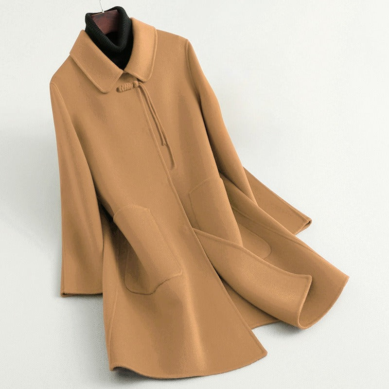 Jade | Wool Long Coat
