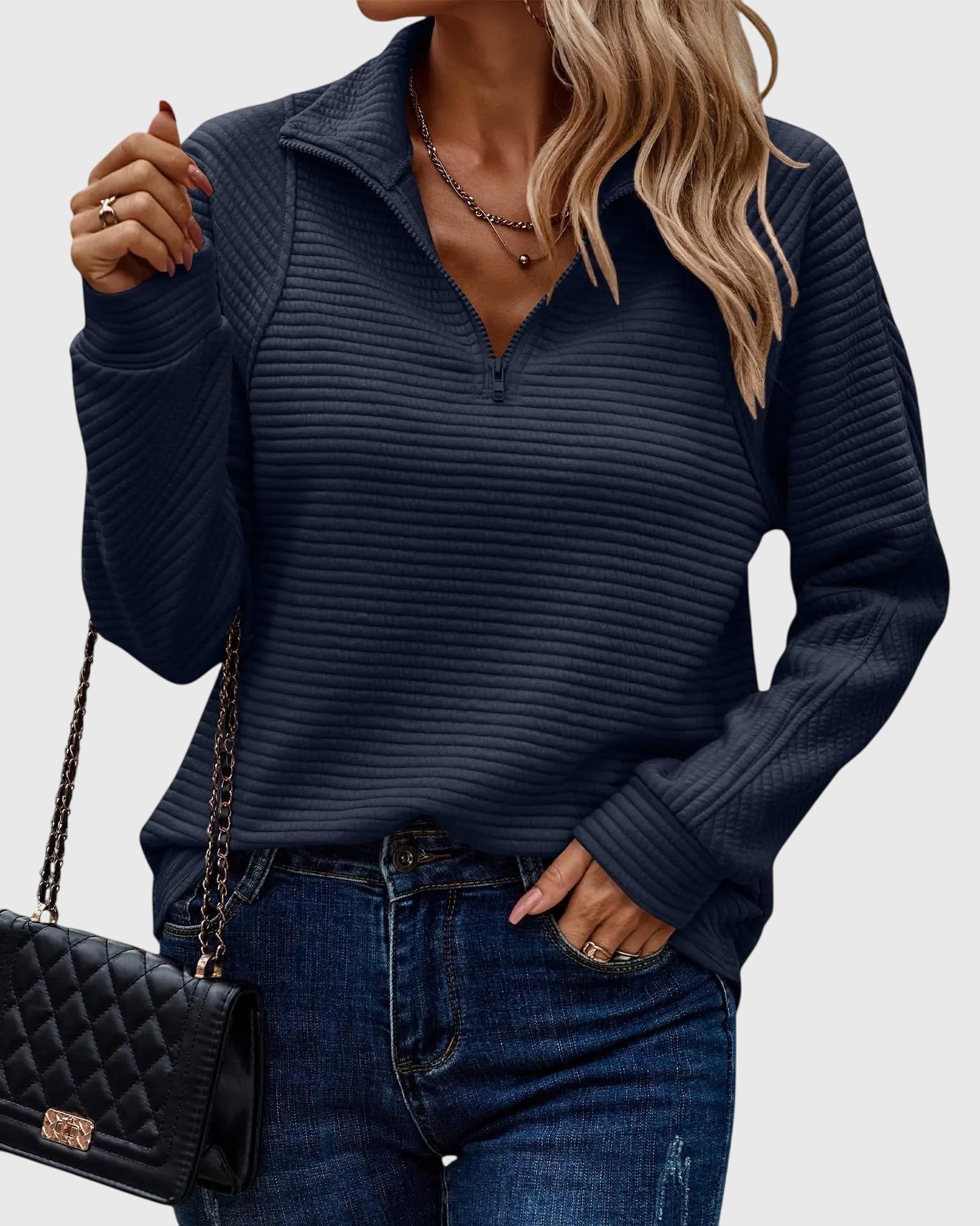 Abigail | Luxe V-Neck Knit