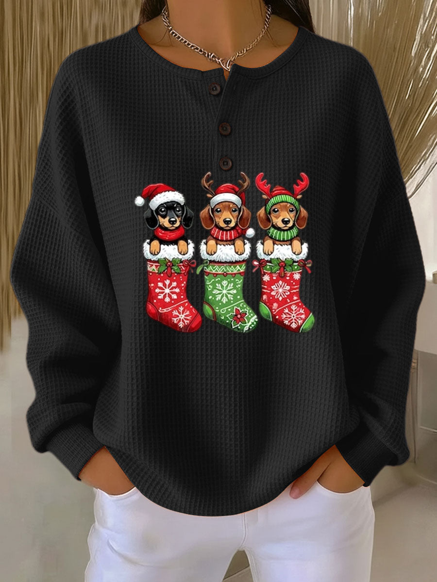 Trinity | Cozy Double Waffle Sweater