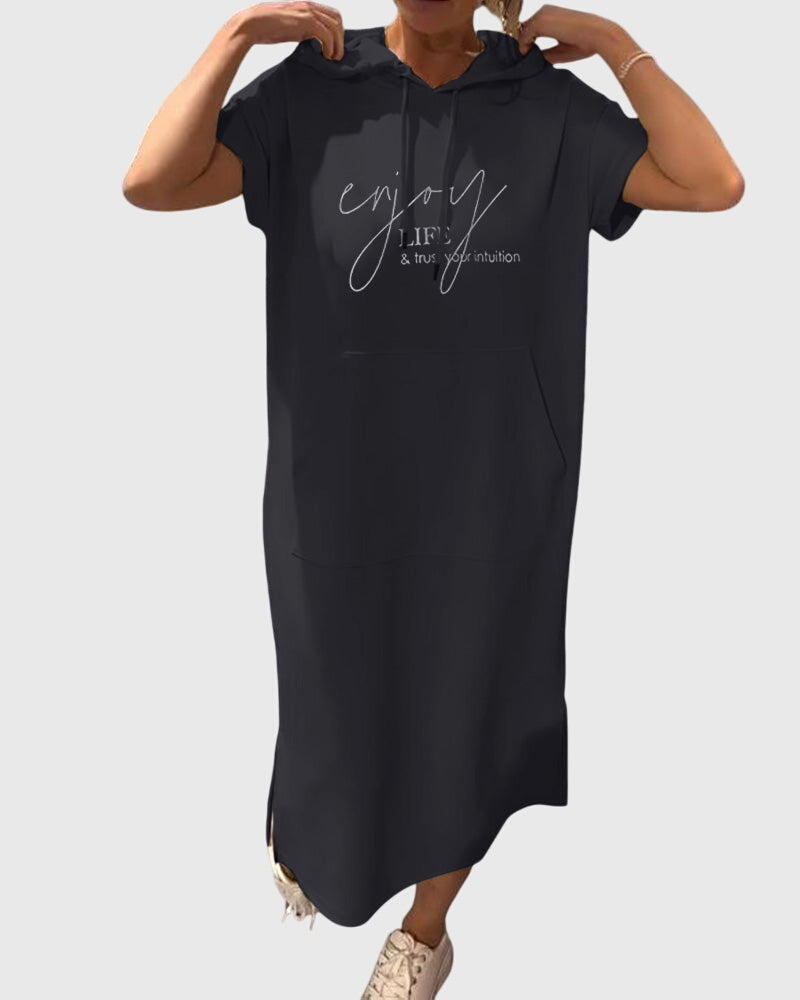 Sloane | Relaxed Hooded Everyday Comfort Dress