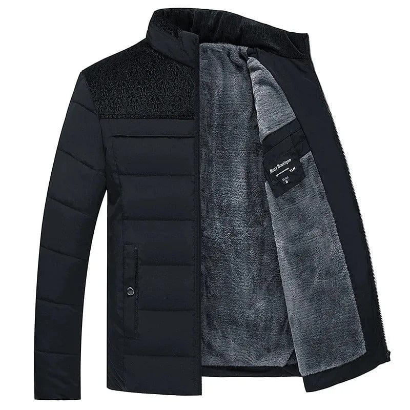 Refined Padded Cold-Weather Coat
