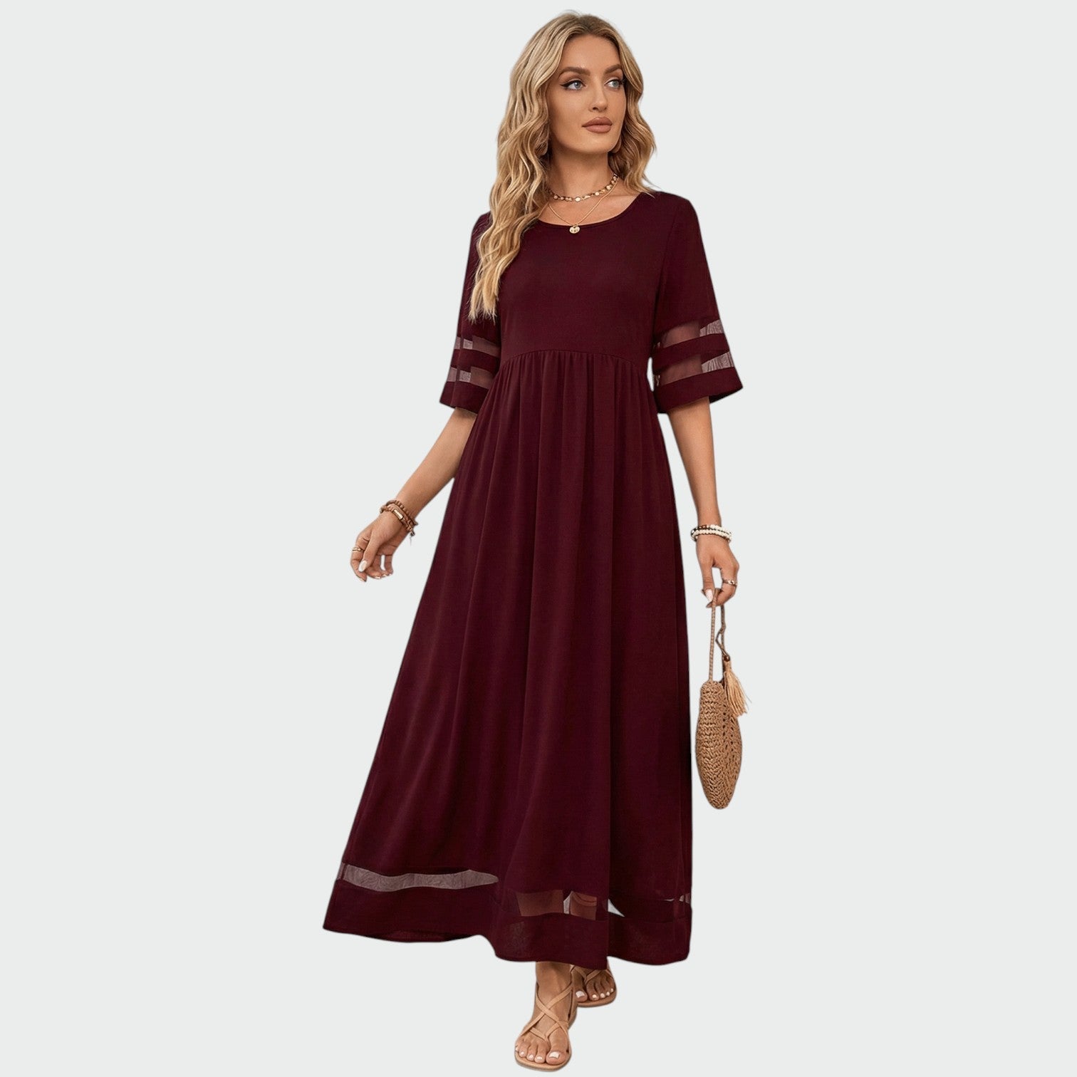 Tessa | Graceful Flowy Lightweight Maxi Dress