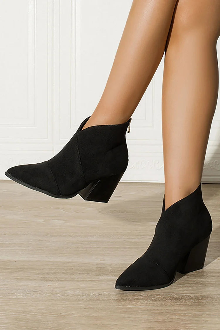 Madison |  Effect Pointed Ankle Boot