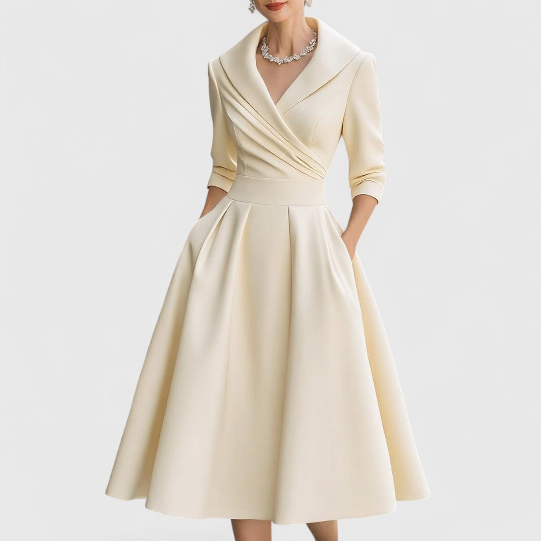 Quinn | Chic Midi Dress
