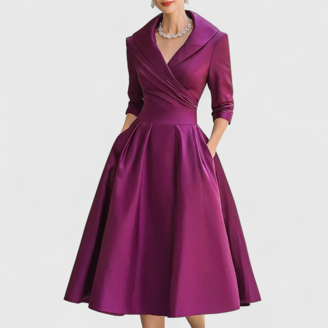 Quinn | Chic Midi Dress