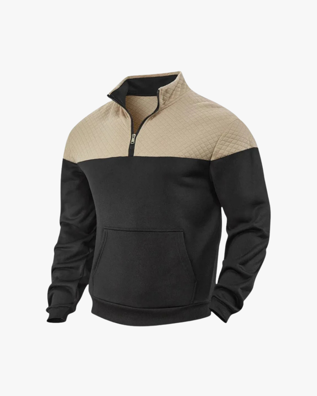 Modern Contrast Winter Sweater