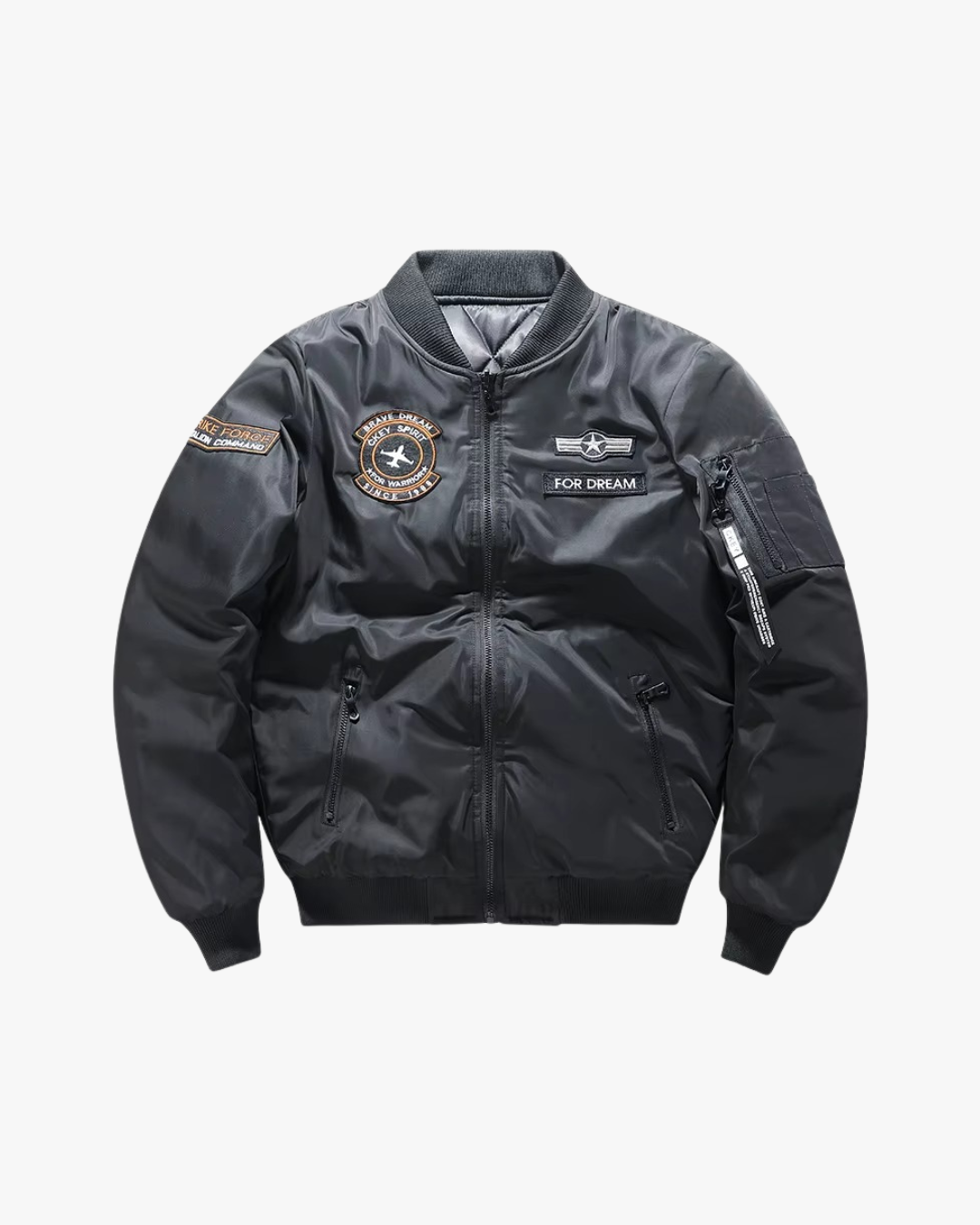 Modern Aviator Padded Jacket