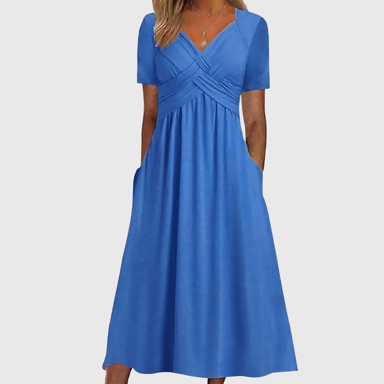 Camila | Timeless Tummy-Control Elegant Midi Dress
