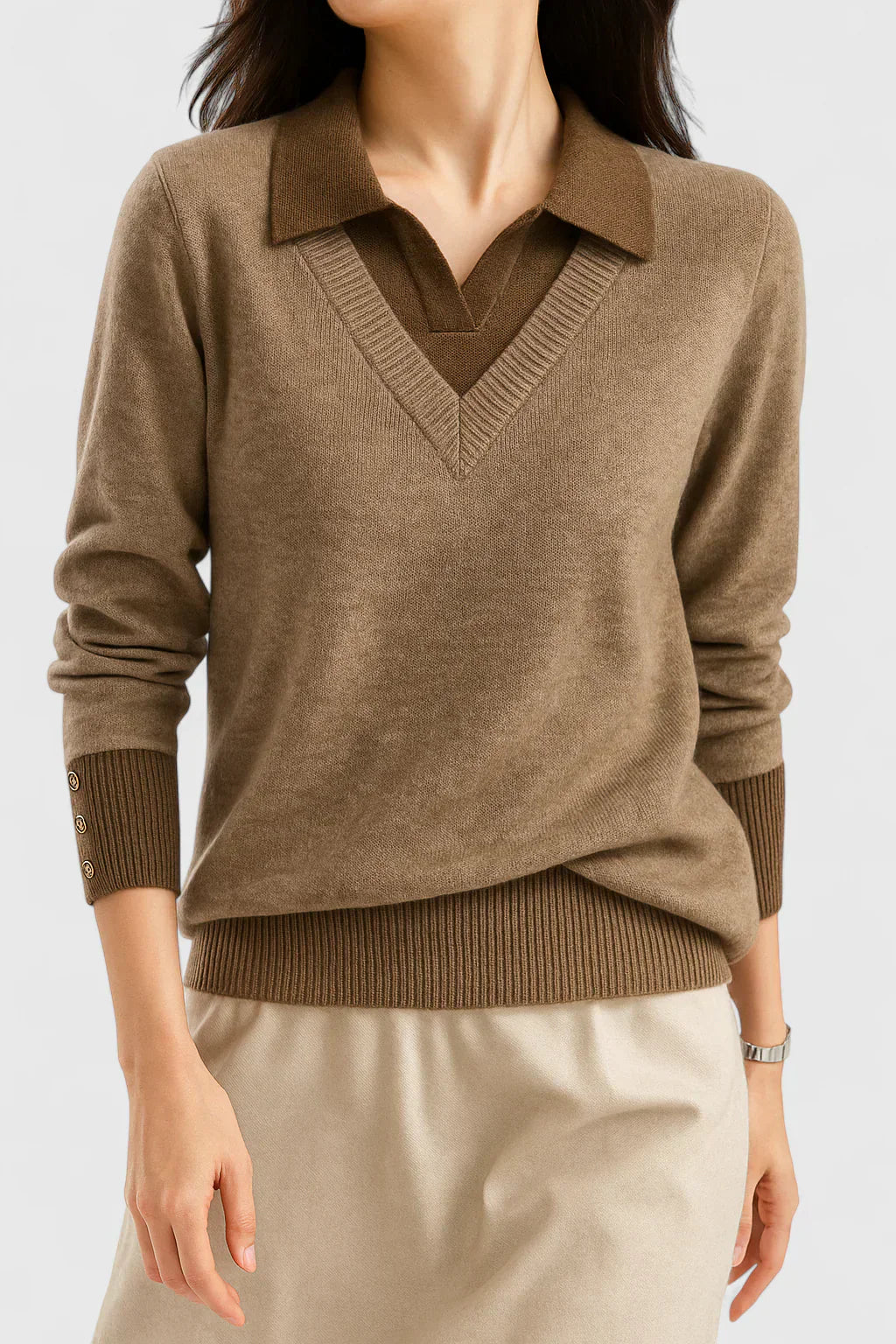 Jovi | Elegant Layered Knit