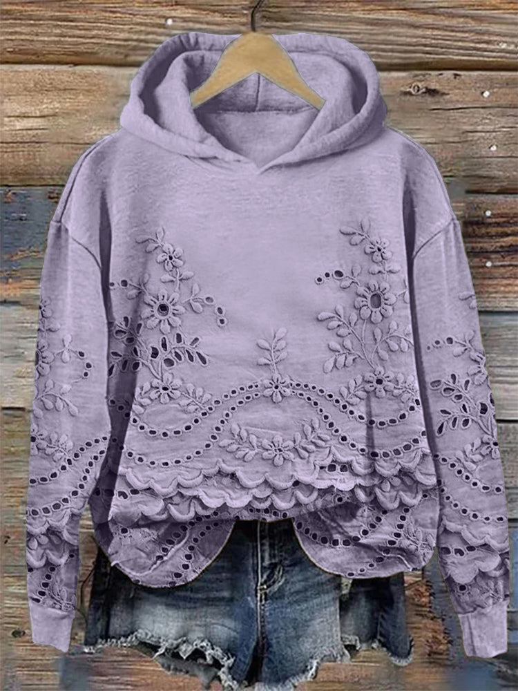 Lianne - Vintage Printed Hoodie