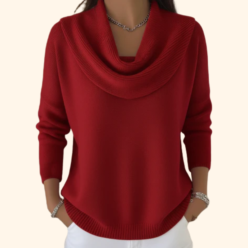 Elize | Soft Draped Luxury Sweater