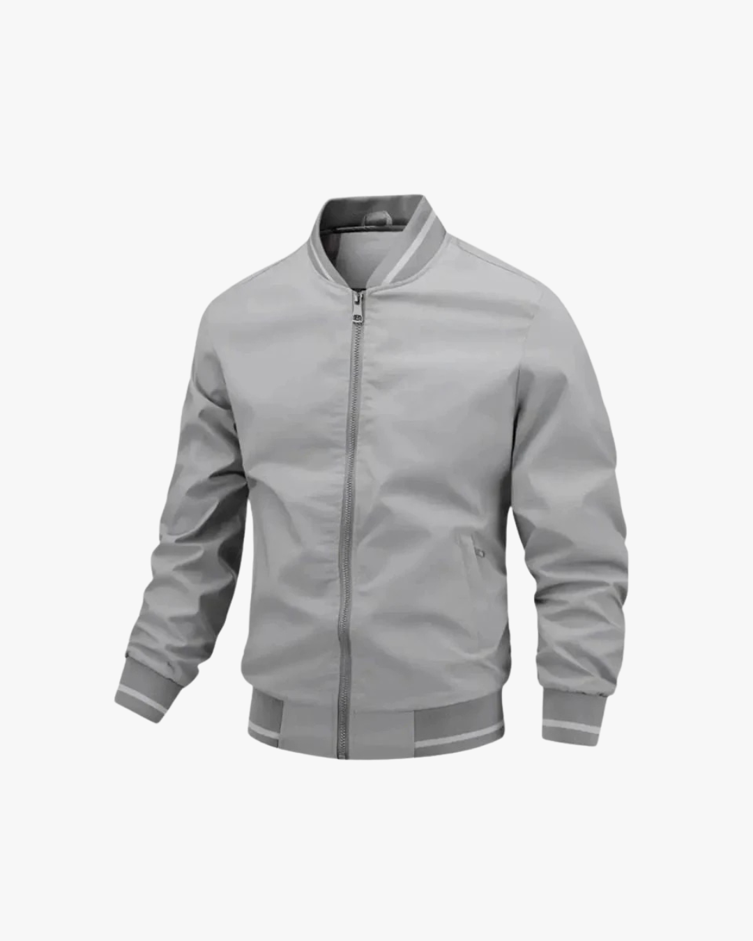 Refined Casual Bomber Jacket
