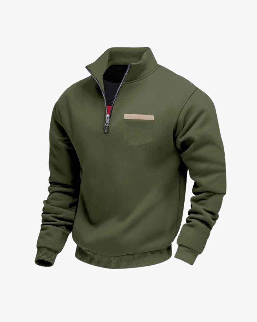Maurice Modern Utility Quarter Zip