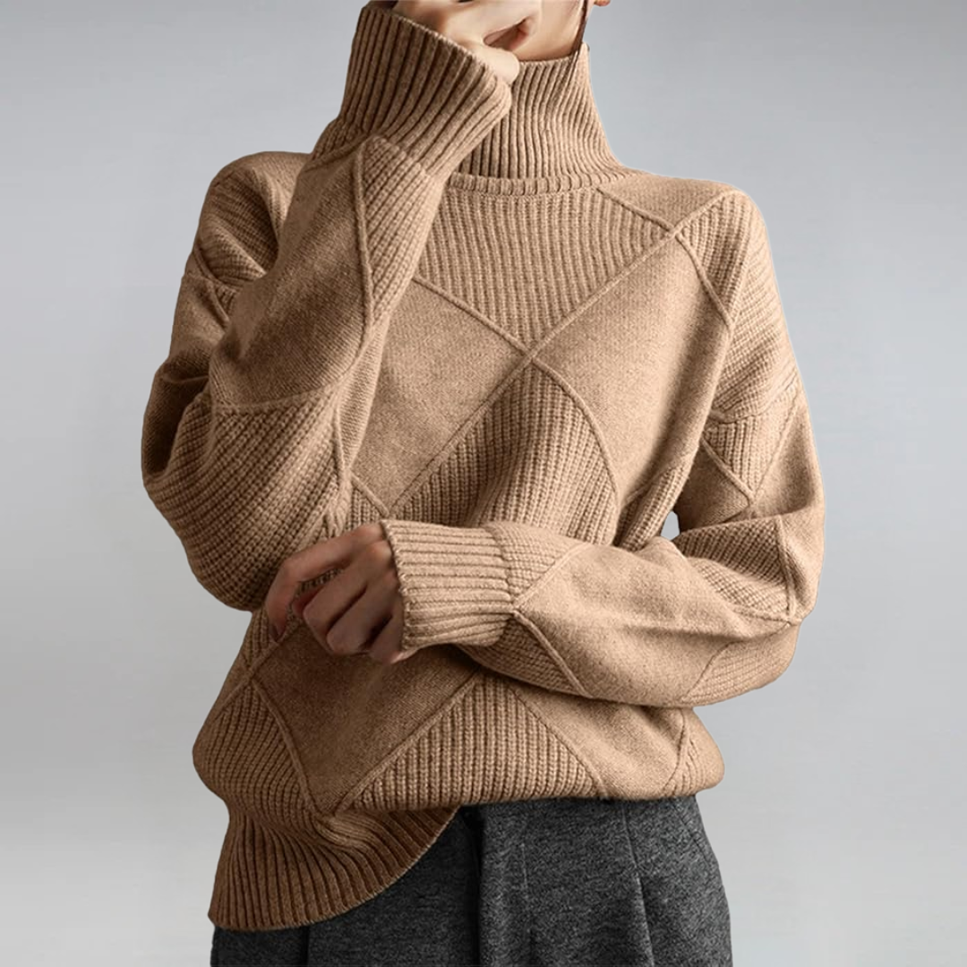 Anne | Luxe Timeless Turtleneck Sweater
