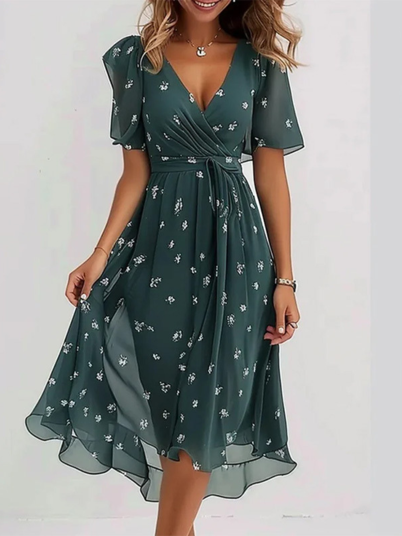 Stella | Breezy Boho Belly-Cover Summer Dress