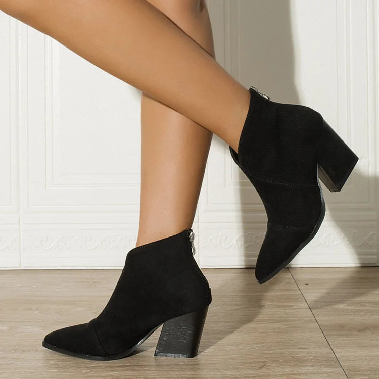 Madison |  Effect Pointed Ankle Boot