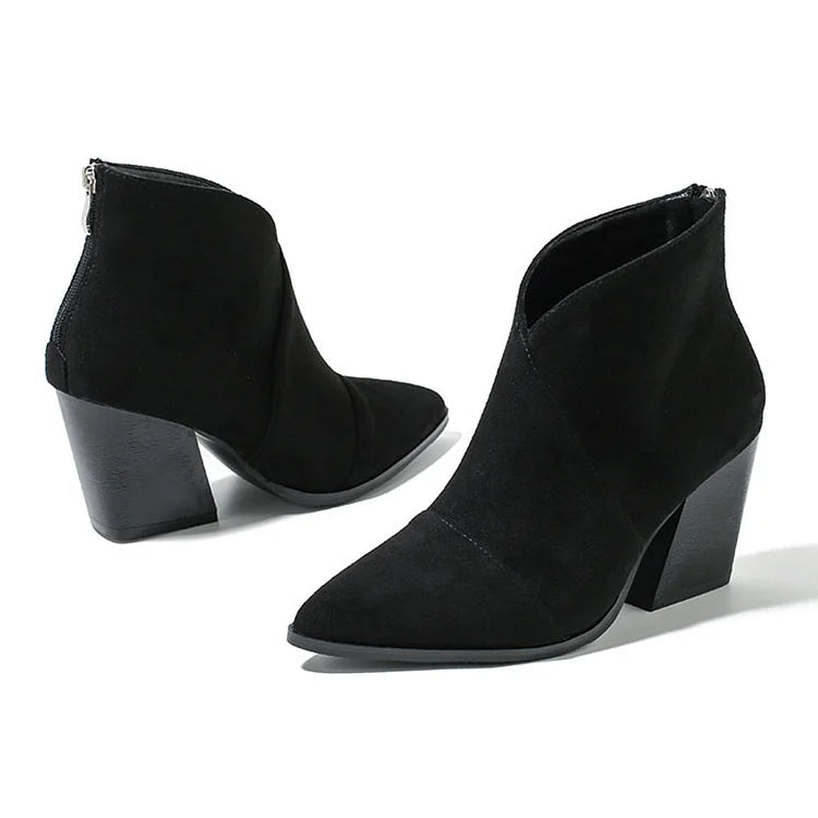 Madison |  Effect Pointed Ankle Boot