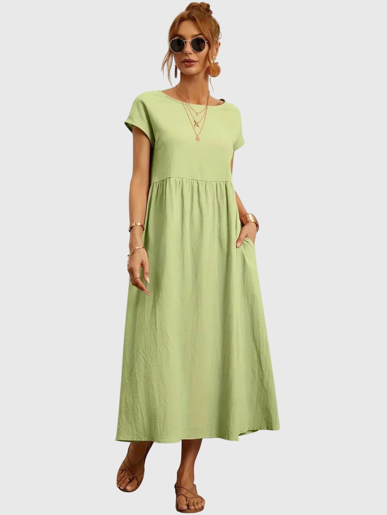 Aria | Effortless Everyday Relaxed Pocket Dress