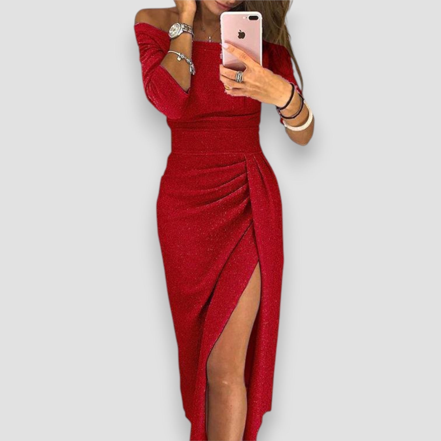 Isadora | Timeless Slit Evening Dress