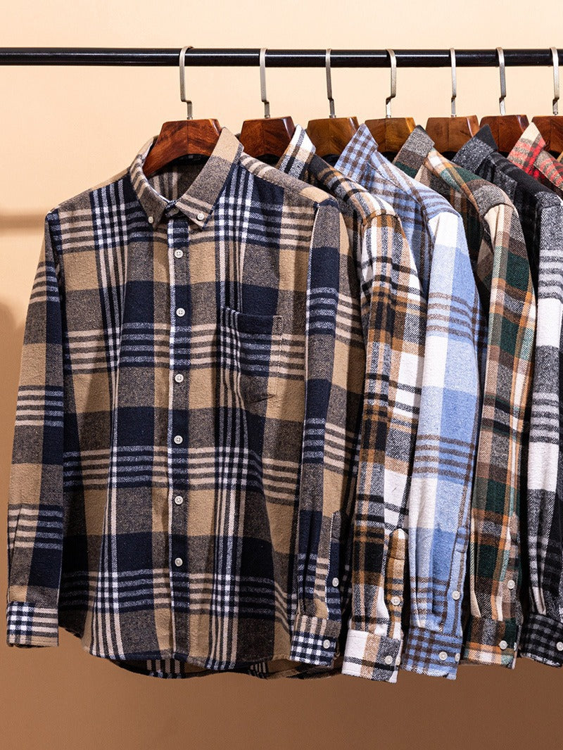 Checked Cotton Shirt