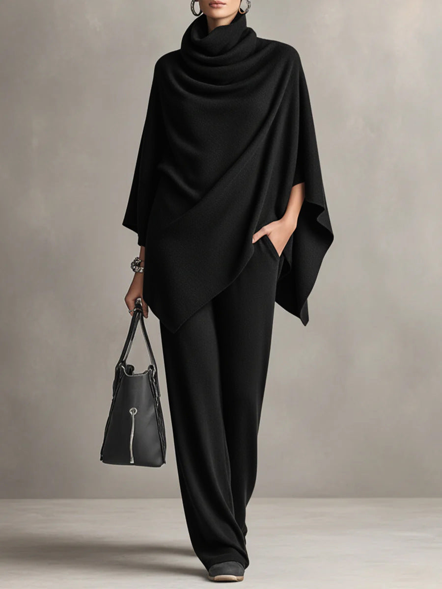 Seraphine | Elegant Drape Two-Piece Set