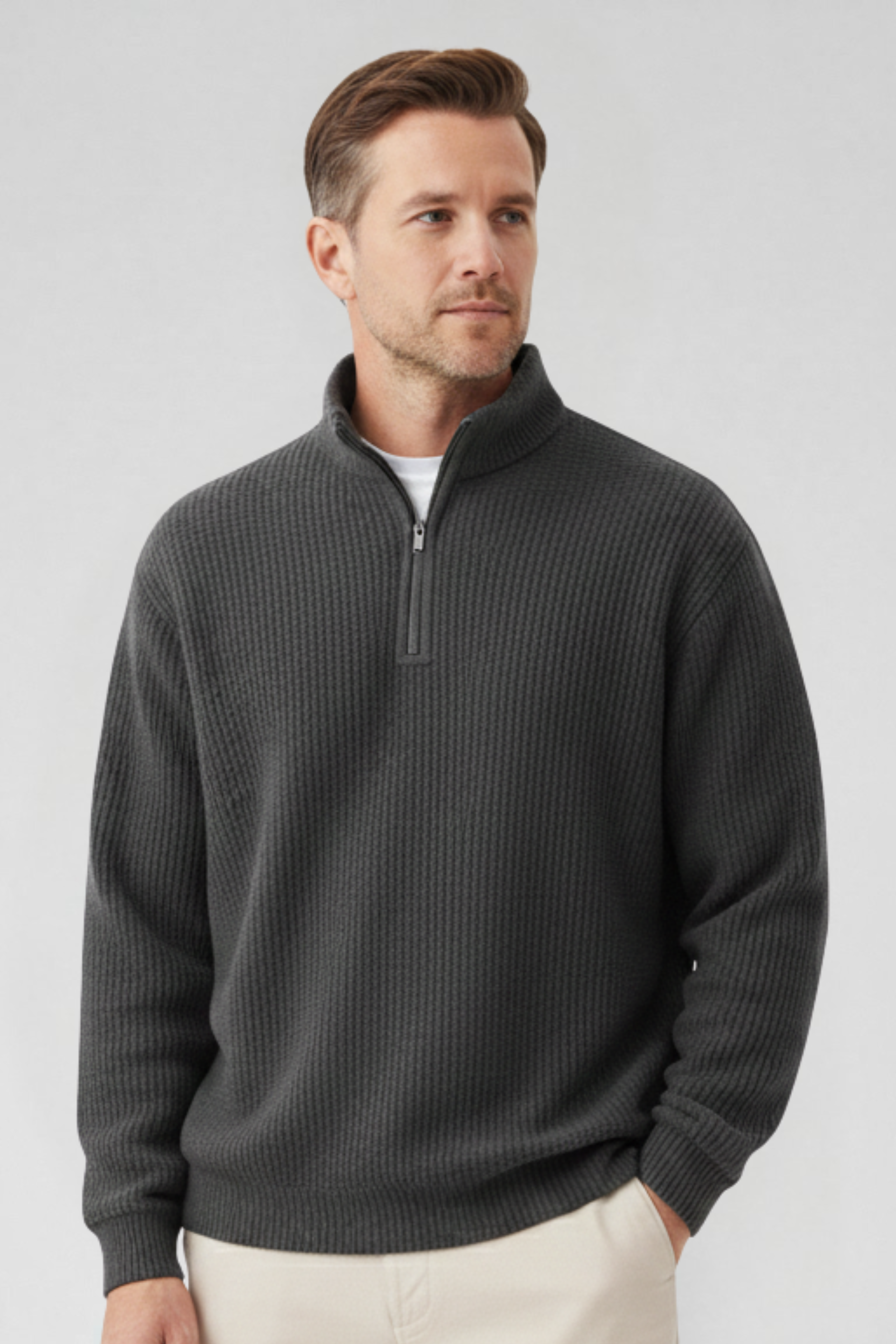 Carter | Timeless Knit Quarter-Zip