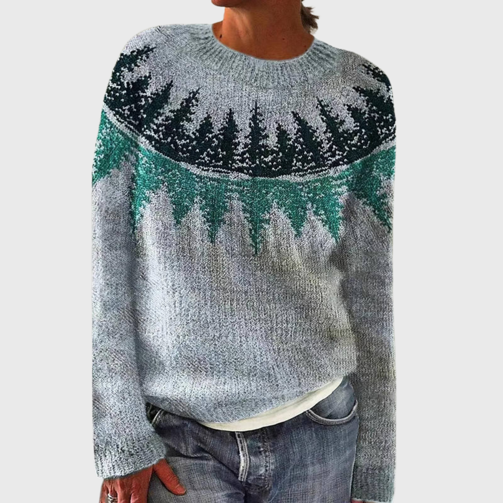 Leandra | Cozy Retro Sweater