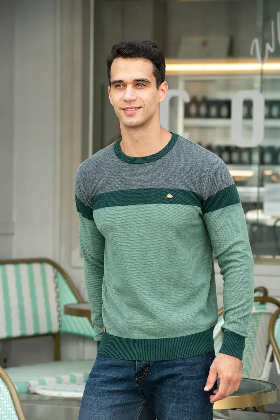 Premium Casual Longsleeve with Refined Strength