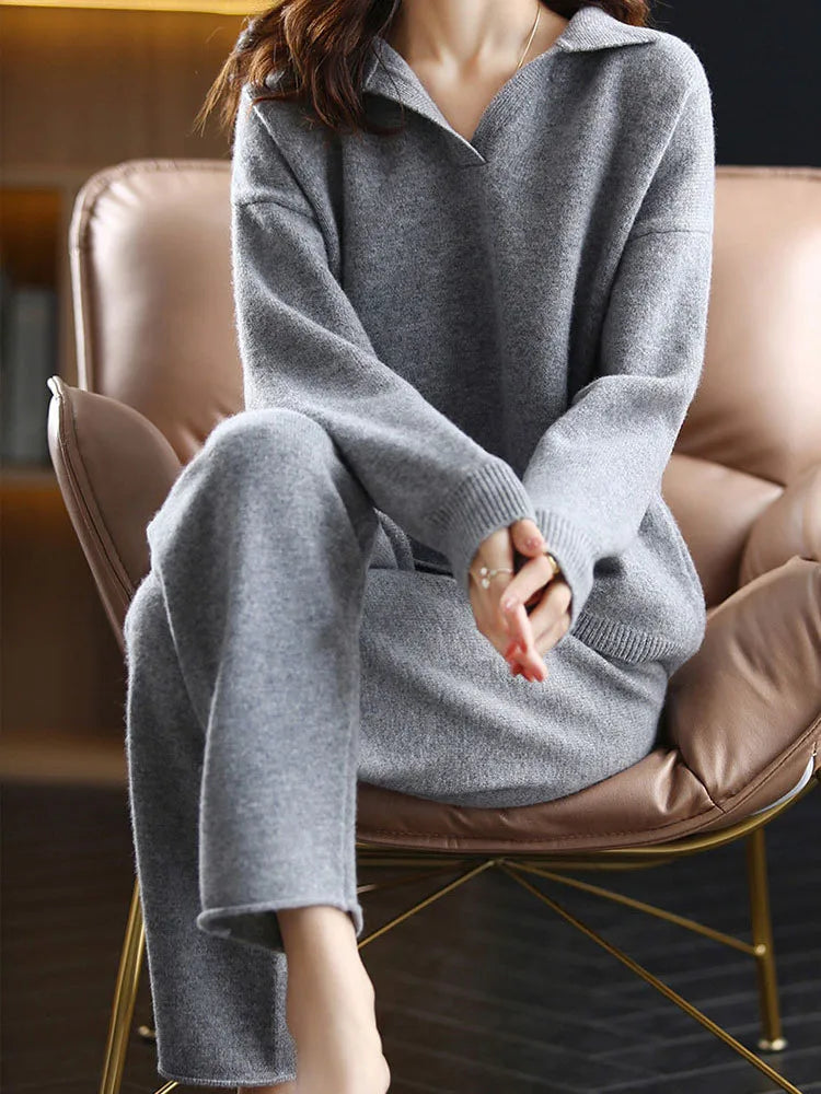 Peyton | Cozy Knit Lounge Set