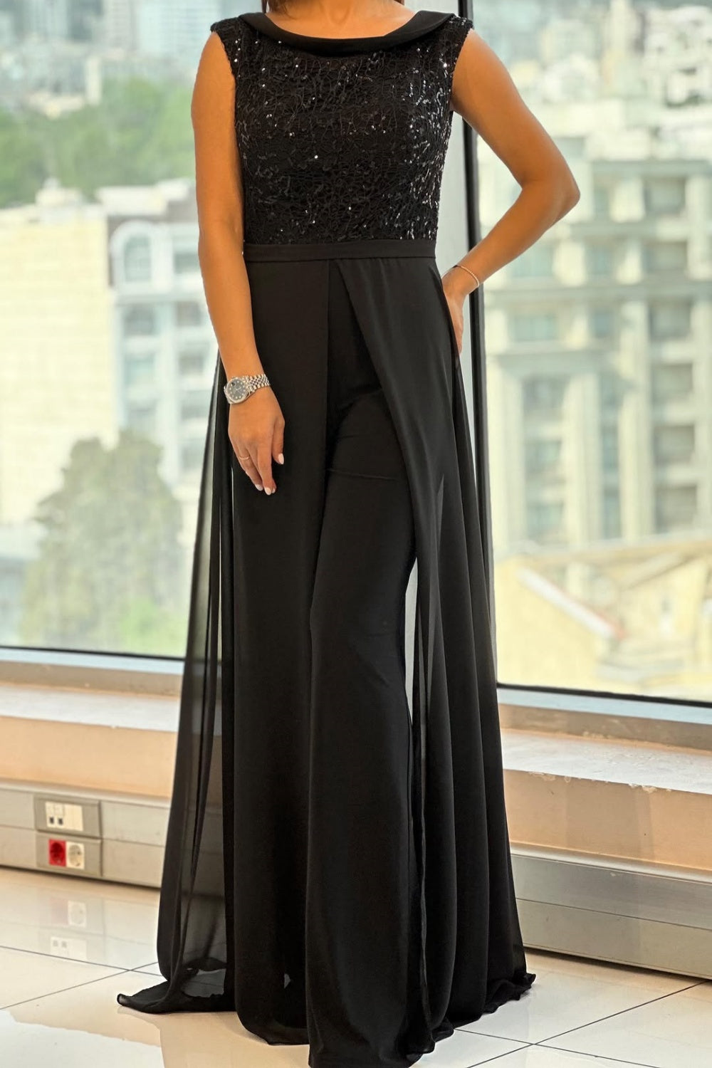Velmira | Elegant Wide-Leg Jumpsuit